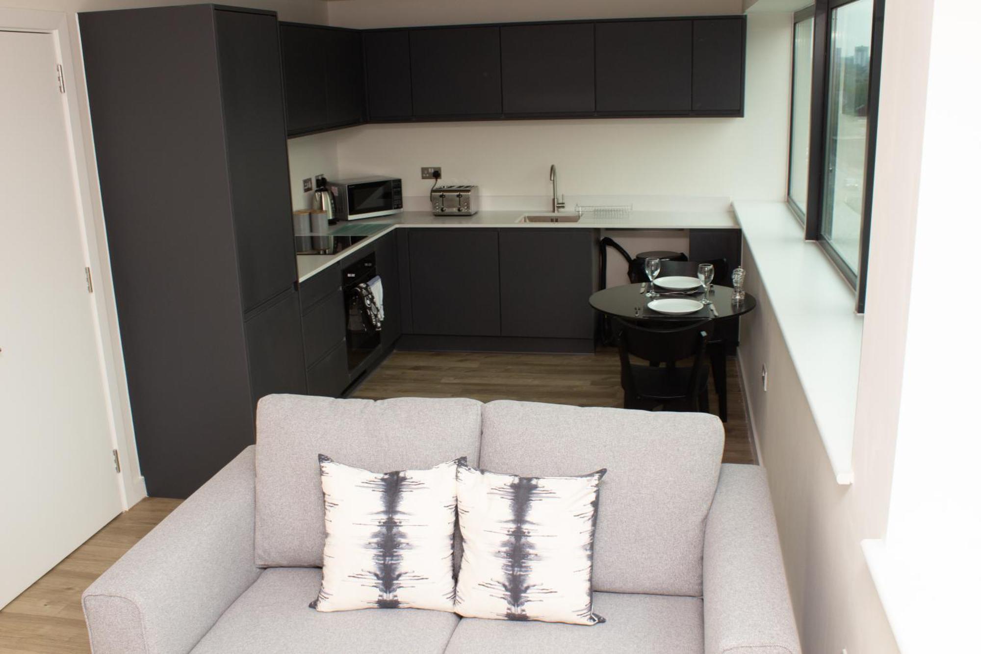 Dashing 1Br Penthouse Near Mcr Stadiums Manchester Exterior foto